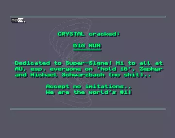 Big Run (1992) by Crystal