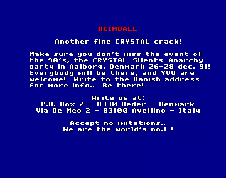 Heimdall (1991) by Crystal