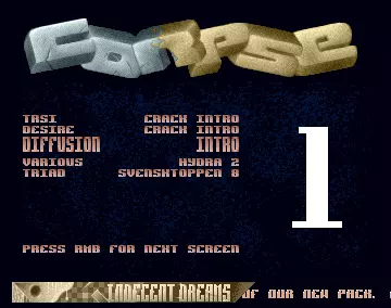 Indecent Dreams 01 (1994) by Corpse
