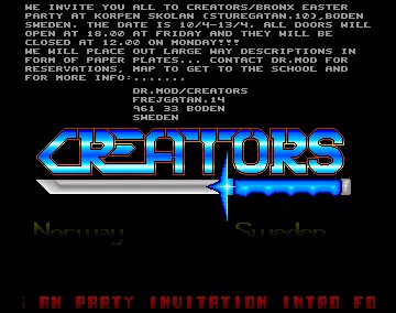 Party Invitation (1992) by Creators
