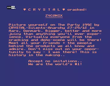 Zyconix (1992) by Crystal