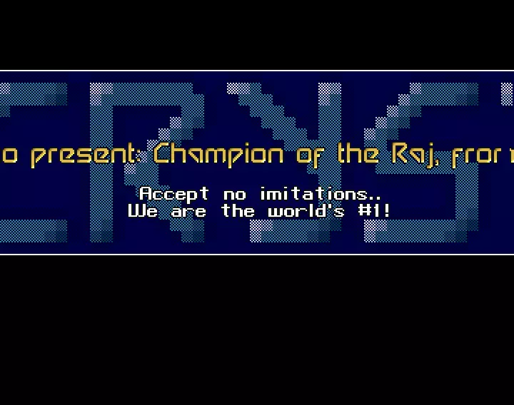 Champion of the Raj (1991) by Crystal