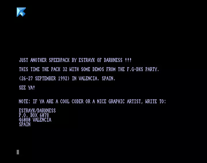 Speedpack 32 (1992) by Darkness