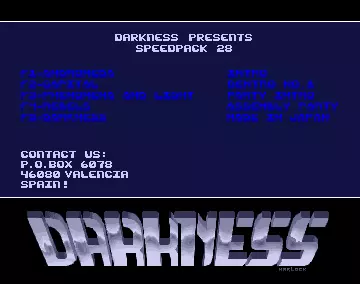 Speedpack 28 (1992) by Darkness