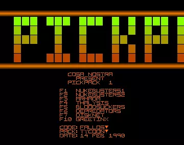 Pick Pack 01 (1990) by Cosa Nostra