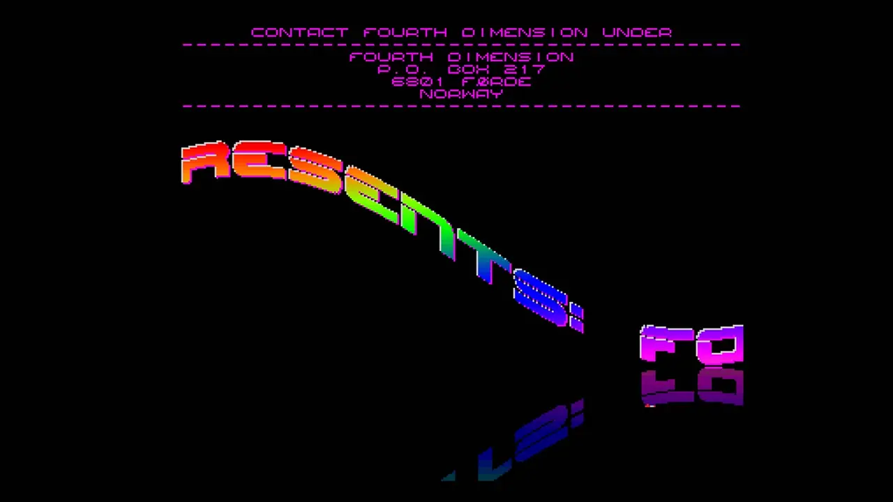 Fourth Dimension 01 Intro (1990) by Cryptoburners