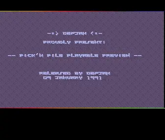 Pick N Pile Preview (1991) by Defjam