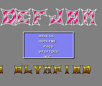 Winter Olympiad 88 (1988) by Defjam
