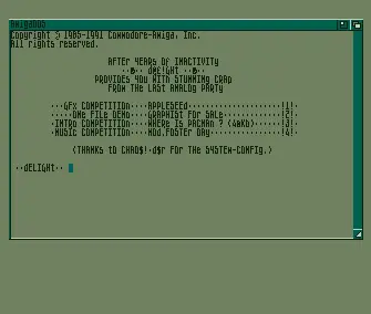Analog Party Pack (1994) by Delight
