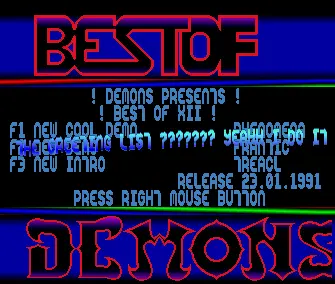 Best of 12 (1991) by Demons