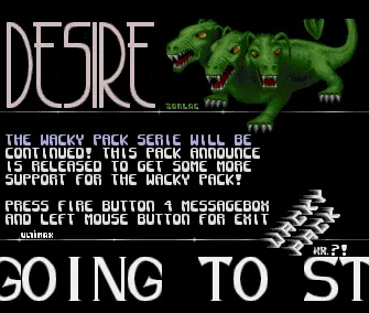 Wacky Pack Announcement (1992) by Desire