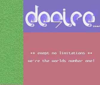 Exept No Limitations (1991) by Desire