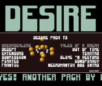 Desire Pack 73 (1991) by Desire