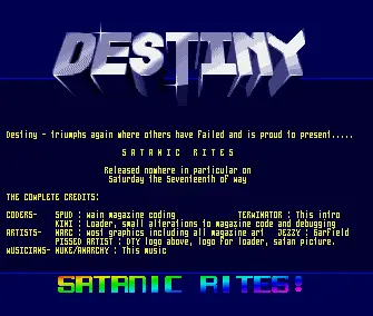 Satanic Rites 01 Intro (1992) by Destiny