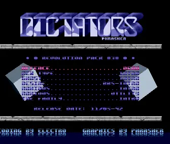 Revolution 38 (1992) by Dictators