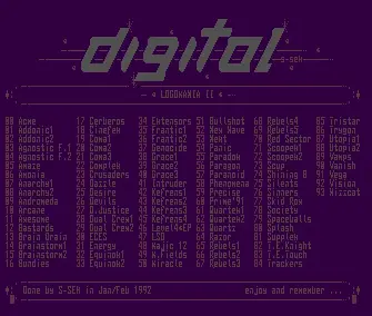 Logomania 2 (1992) by Digital