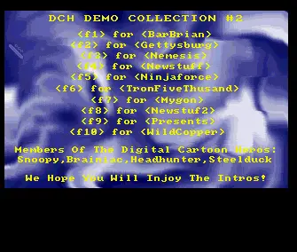 Demo Collection 2 (1987) by Digital Cartoon Heros