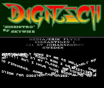 Sineintro (1988) by Digitech
