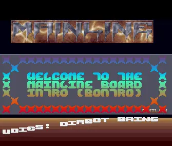 Mainline BBS Intro (1992) by Direct