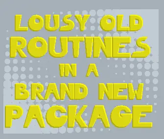 Lousy Old Routines in a Brand New Package (1992) by Disknet