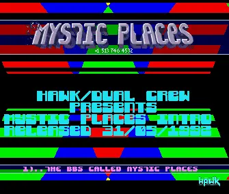 Mystic Places BBS Intro (1992) by Dual Crew