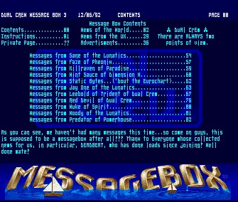 Message Box 03 (1992) by Dual Crew
