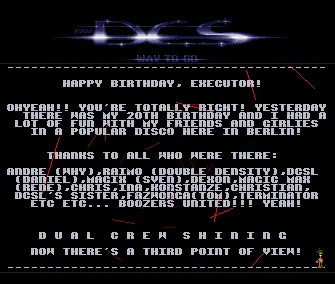 Happy Birthday Executor (1993) by Dual Crew Shining