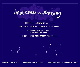 Melodees for Millions (1994) by Dual Crew Shining