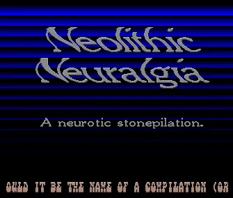 Neolithic Neuralgia Intro (1990) by ESA
