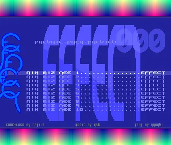 Prevail Pack Preview 3 (1992) by Effect