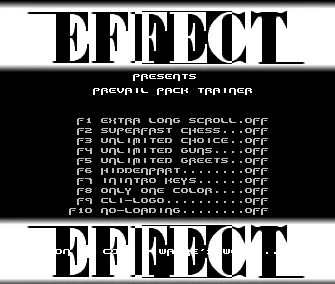 Prevail Pack Trainer (1991) by Effect