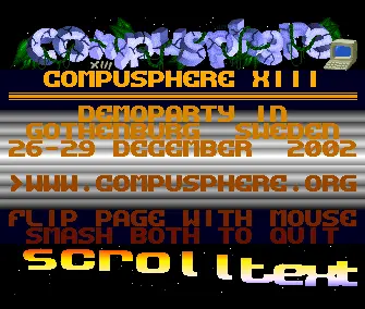 Compusphere 13 Invite (2001) by Elcrew