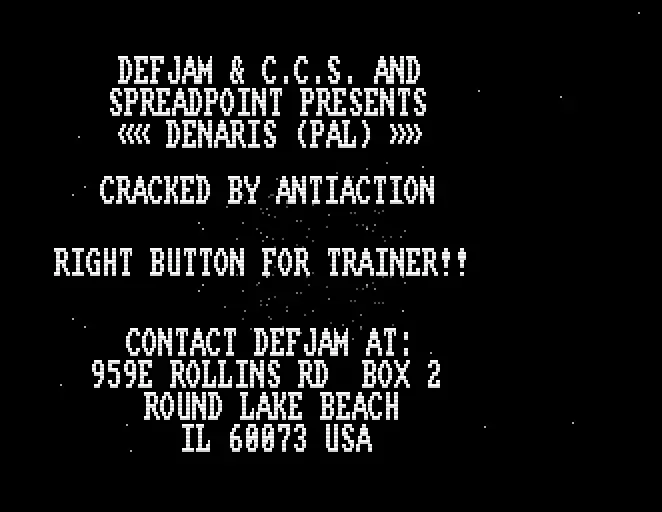 Denaris Alternative Version (1988) by Defjam