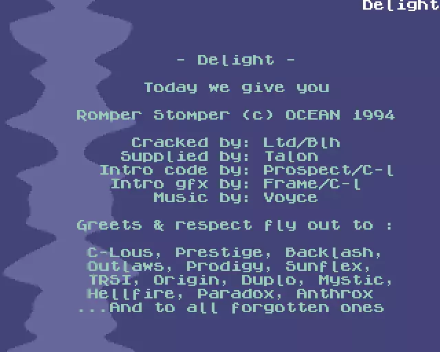 Romper Stomper (1994) by Delight