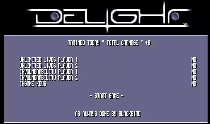 Total Carnage +9 (1993) by Delight