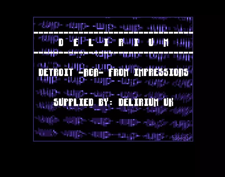 Detroit AGA (1994) by Delirium