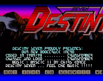 Boottrack Intro (1990) by Destiny Seven
