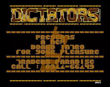 Trader's Paradise BBS Intro (1991) by Dictators