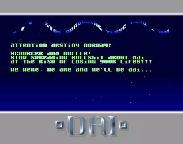 Not in Destiny (1991) by Digital Artists Inc