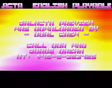 Galacta Preview Import (1990) by Dual Crew
