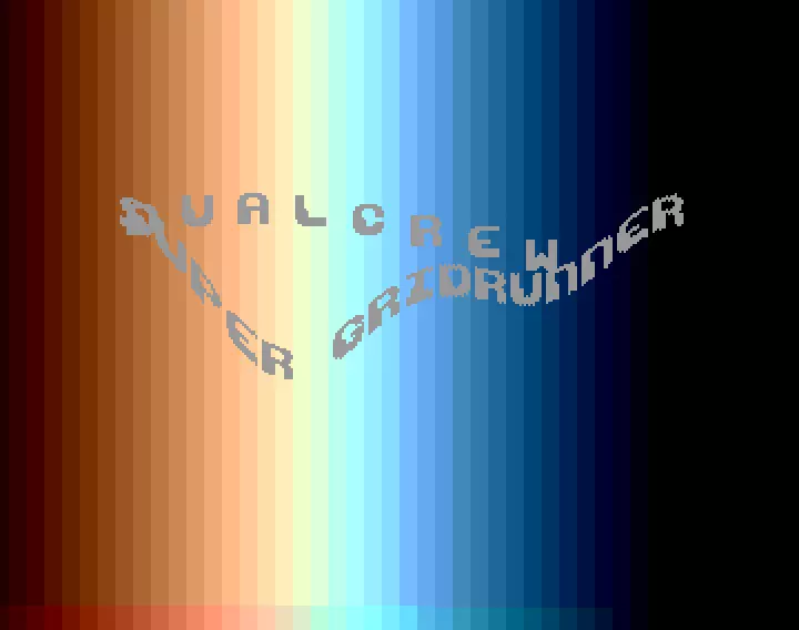 Super Gridrunner Import (1990) by Dual Crew