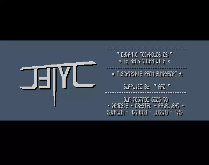 Tischtennis (1991) by Dytec