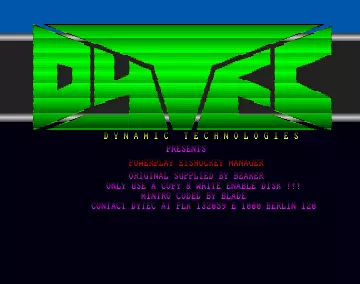 Powerplay Eishockey Manager (1990) by Dytec