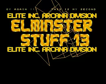 Elminster Stuff 13 Intro (1989) by Elite Inc