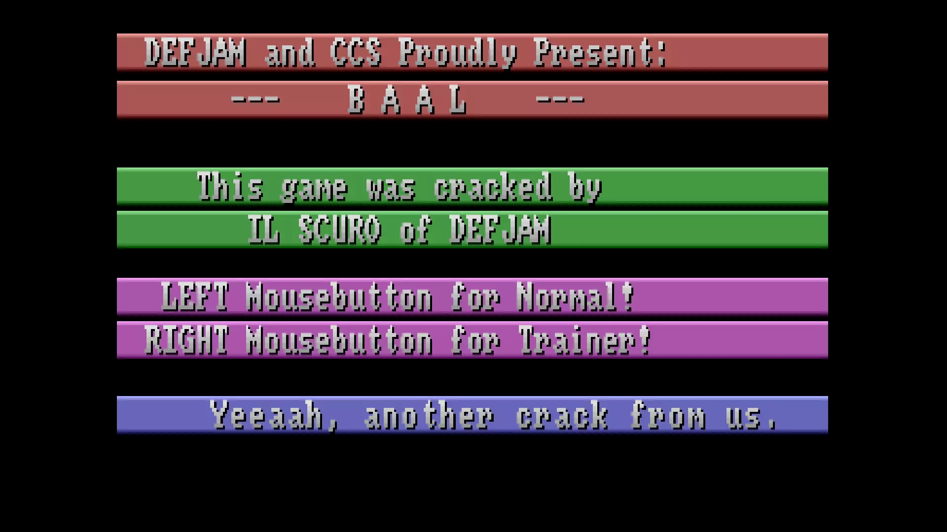 Baal (1989)