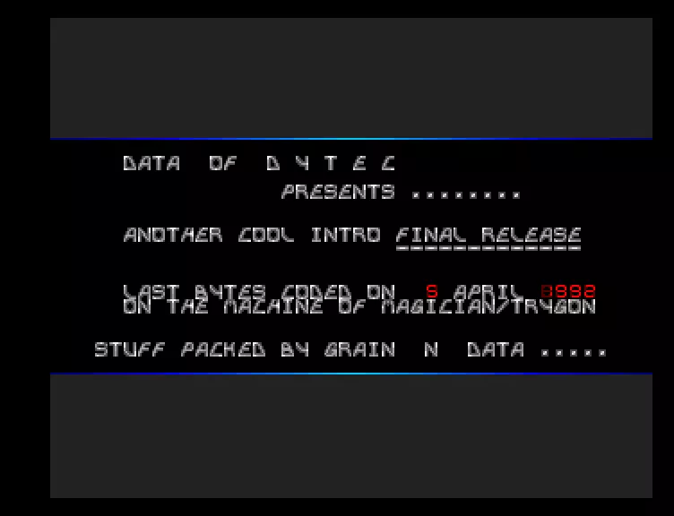 Final Release Intro (1992) by Dytec