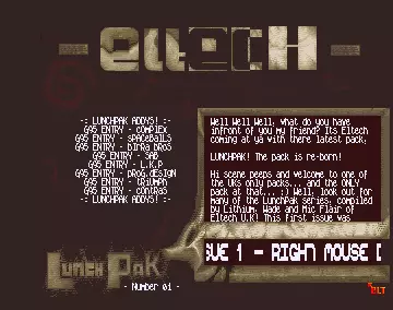 Lunchpak 01 (1995) by Eltech