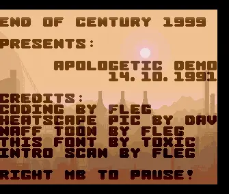 Apologetic Demo (1991) by End of Century 1999
