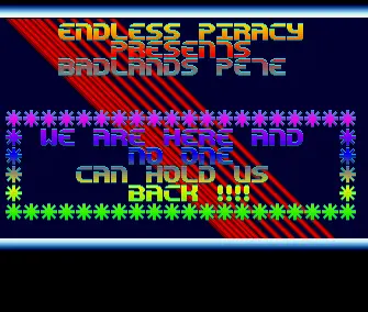 Badlands Pete (1989) by Endless Piracy