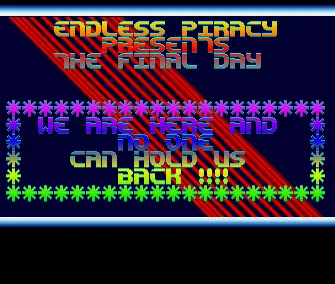The Final Day (1989) by Endless Piracy